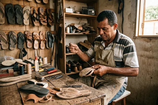 Conserto de sandálias em Sorriso