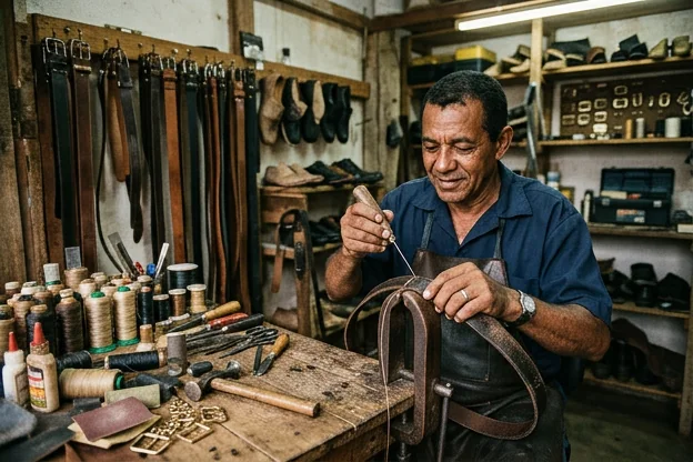 Conserto de cintos de couro em Sorriso